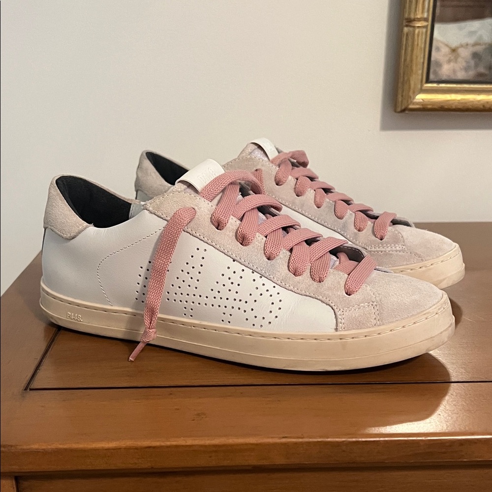 P448 neutral skate sneaker